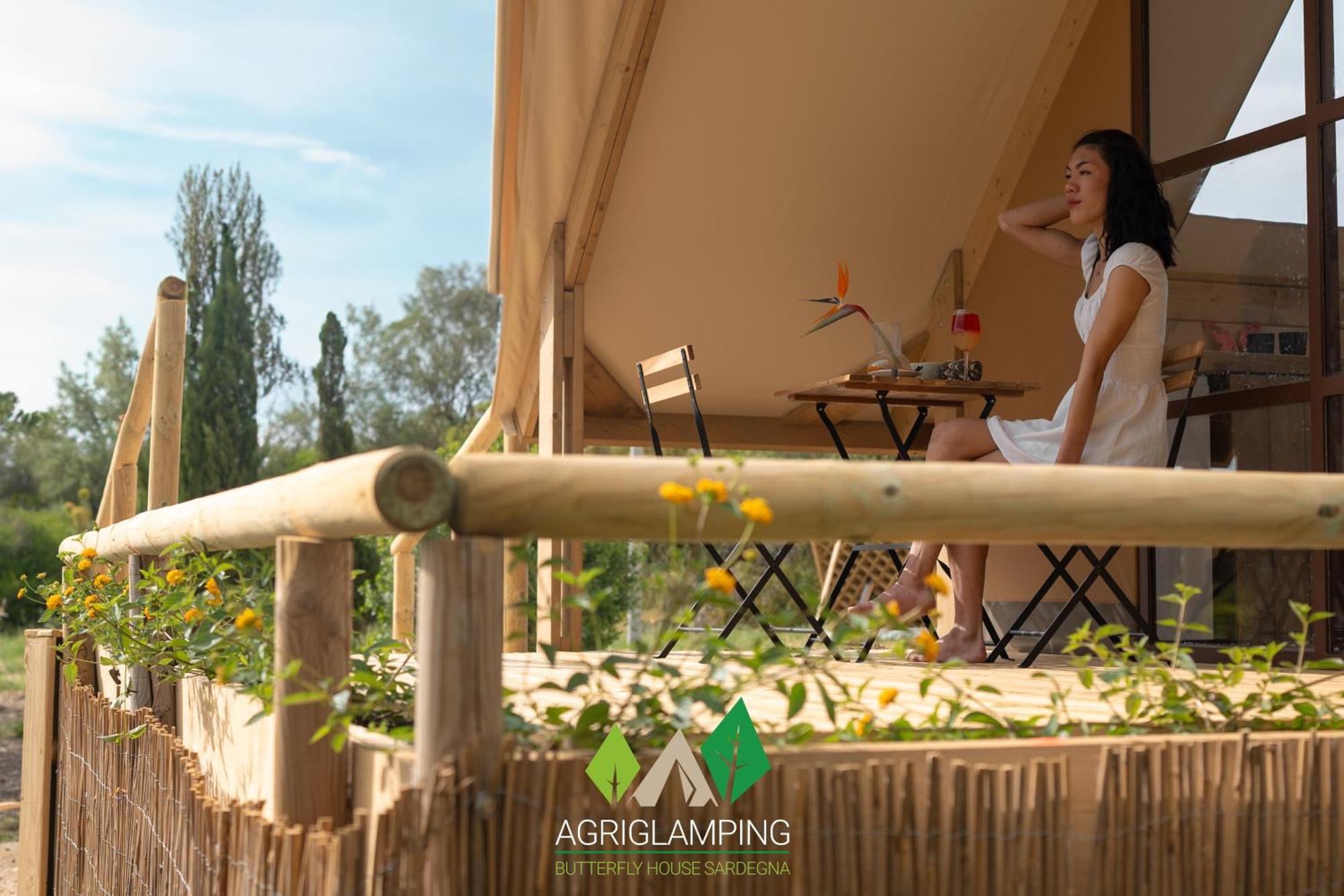 Hotel Agriglamping Butterfly House Sardegna Olmedo Zewnętrze zdjęcie